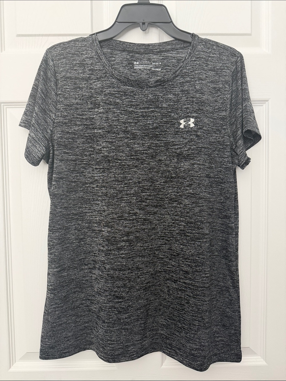 Under Armour Black Heather Tech Short Sleeve Tee